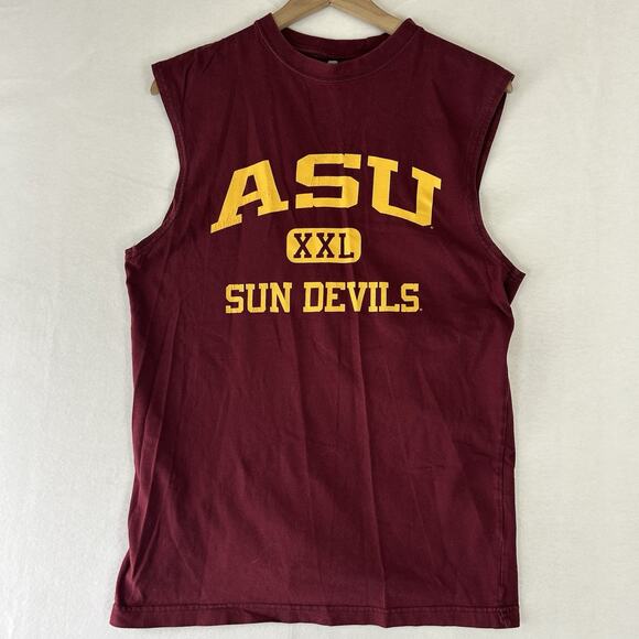 Vintage 90s Arizona State Sun Devils Starter Men’s Medium Sleeveless Tank NCAA - Picture 1 of 11